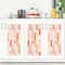 RoomMates Mr. Kate Pink Watercolor Glass Peel & Stick Wallpaper